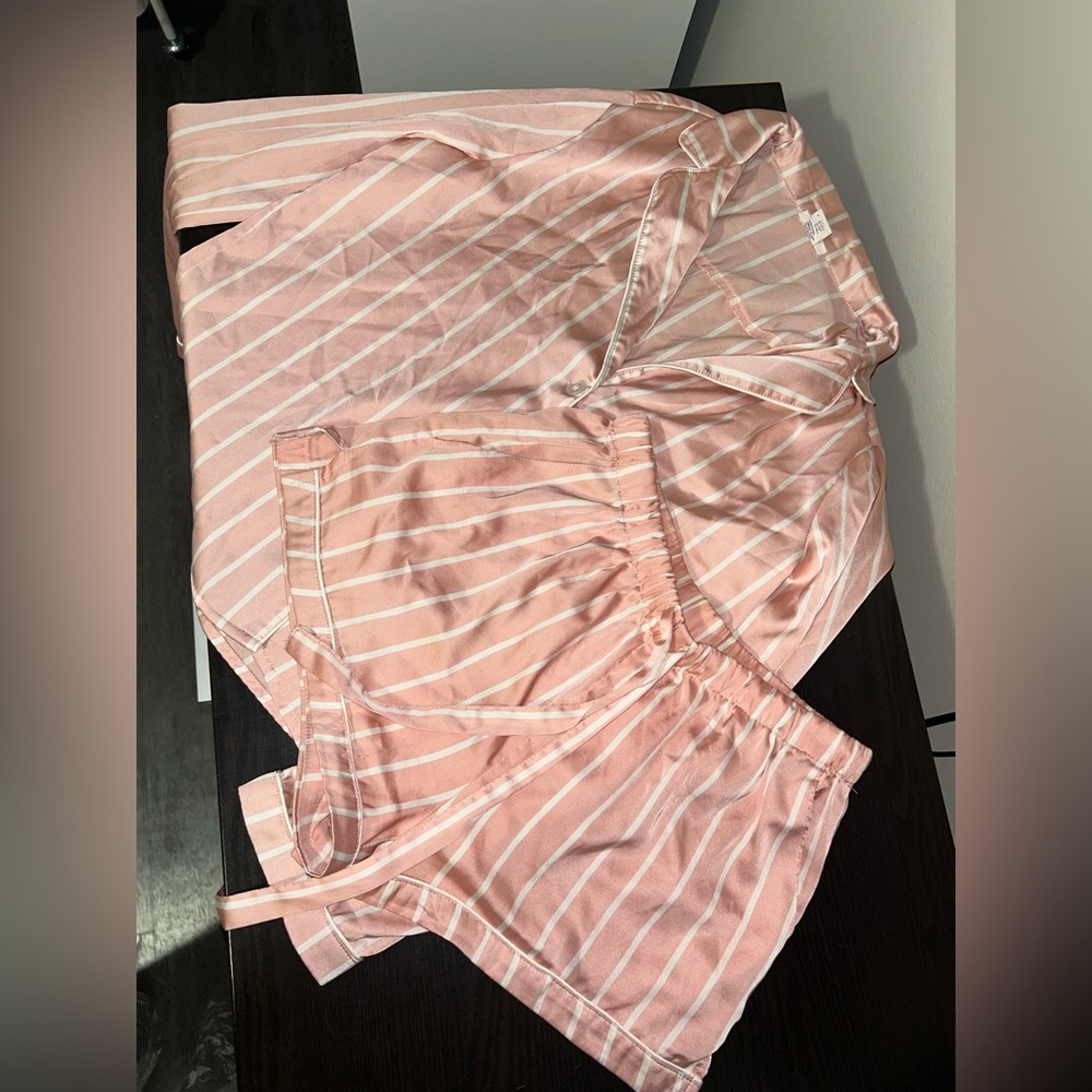 Pink PJ set XS